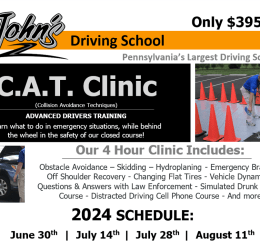 C.A.T clinic ad poster